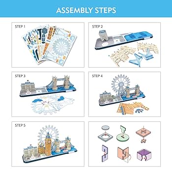 Amazon.com: CubicFun 3D Puzzles for Kids Ages 8-10 - London